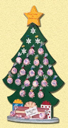 Christmas Tree Date Tracker  Pattern