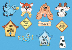 Silly Animals Mobile Pattern