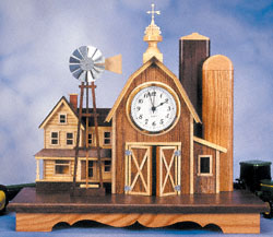 Little Country Farm Clock Pattern Booklet