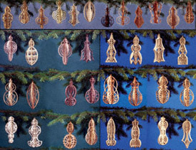 Slide-Together Ornaments Scroll Saw Pattern