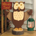 Welcome Owl Woodcraft Pattern