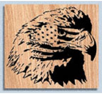 Patriotic Eagle Scroll Saw Pattern