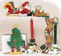 Country Christmas Woodcraft Pattern