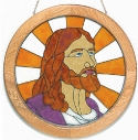 Painted Glass Jesus Project