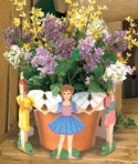Flower Pot Fairies Woodworking Plan