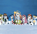 Snowman Nativity Woodcraft Patten