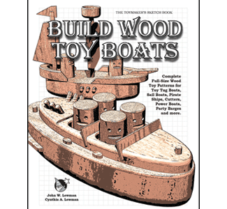 Books - Build Wood Toy Boats Pattern Book