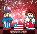 Dress-Up Darlings Patriotic Parade Outfits Pattern