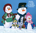 Snow Family Woodcrafting Pattern                      