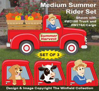 Medium Summer Rider Pattern Set - Downloadable