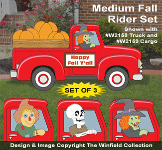 Medium Fall Rider Pattern Set - Downloadable