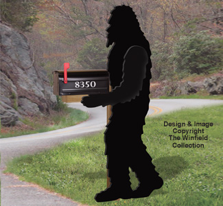 Bigfoot Mailbox Holder Woodcraft Pattern