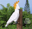 3D Giant Cockatoo Woodcraft Pattern - Downloadable