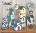 Decorative Birdhouse Combo Pattern Set