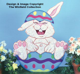 Giggles The Bunny Woodcraft Pattern