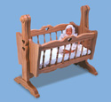 Doll Cradle Woodworking Plan