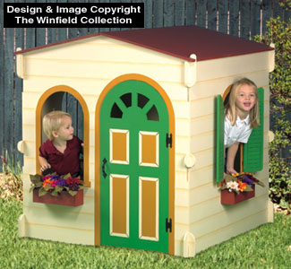 Portable Playhouse Woodworking Plan