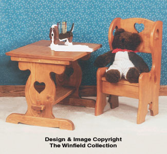 Table & Chair Woodworking Plan