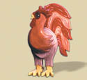 Layered Rooster Woodcraft Pattern