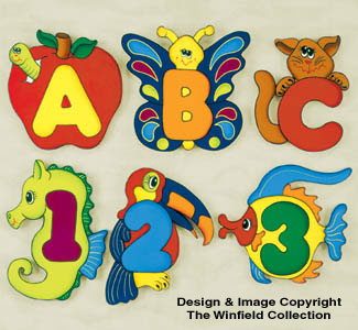 Childrens Wall Plaque Pattern