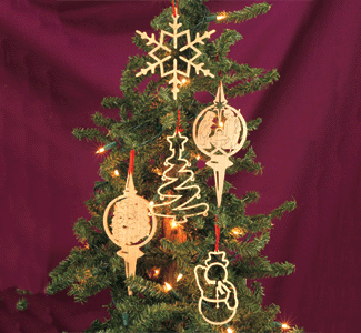 Holiday & Wildlife Ornament Pattern Set