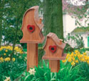 Luv Shack Birdhouses Wood Pattern