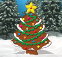Gingerbread Christmas Tree Woodcraft Pattern