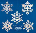Scroll Saw Snowflakes Large Ornament Project Patterns