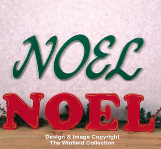 All Christmas - Indoor Noel Woodcraft Pattern