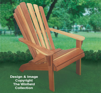 Adirondack Chair Wood Project Plan