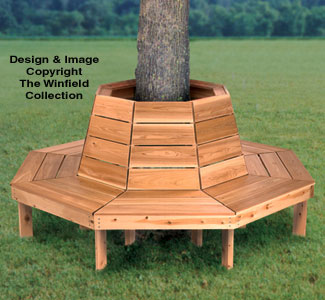 Tree Bench Woodworking Plan