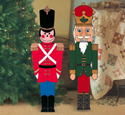 Small Toy Soldier and Nutcracker Wood Pattern