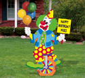 Clown Party Sign II Woodcrafting Pattern