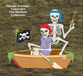 Haunted Rowboat Wood Project Pattern