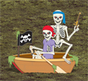 Haunted Rowboat Wood Project Pattern
