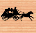 Old West Express Shadow Pattern