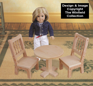 Set of 6 Doll Furniture Plans