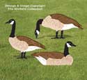 Canada Geese Woodcraft Pattern