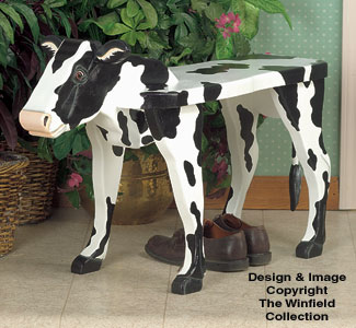 Cow Bench Woodcraft Pattern
