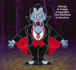 Action Dracula Woodcraft Pattern