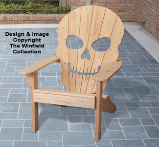 Adirondack Furniture Plans - Adirondack Skull Chair Plan