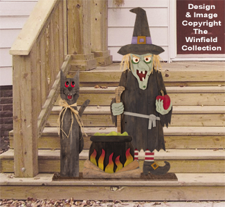 Pallet Wood Wicked Witch Pattern