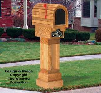 Cedar Mailbox Wood Project Pattern