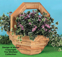 Landscape Timber Basket Planter Set Woodworking Plans