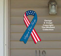 House Ribbon - Support Our Troops Pattern