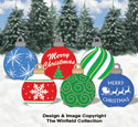 Large Ornaments #1 Color Poster