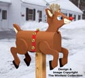 Reindeer Mailbox Woodcraft Pattern