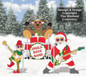 Jingle Rock Band Color Poster