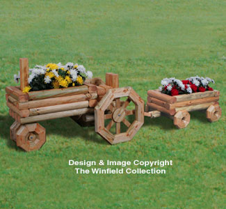 Landscape Tractor and Wagon Plans