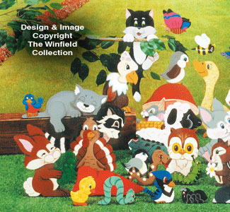Baby Critters Woodcraft Pattern
